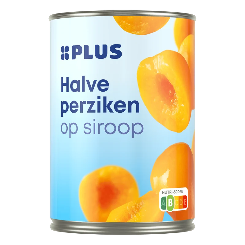 Perziken lichte siroop
