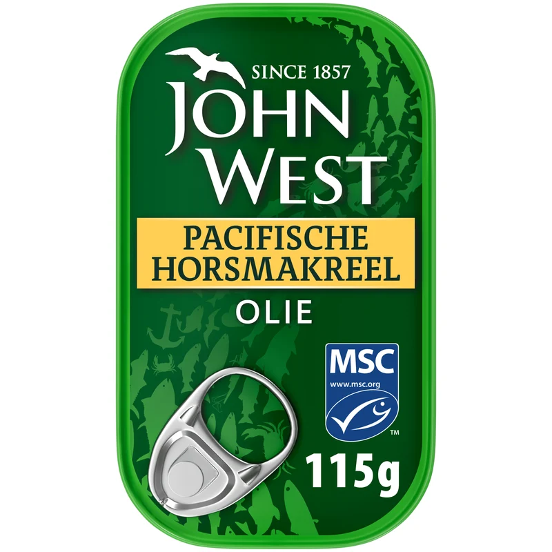 John West Makreel in zonnebloemolie MSC