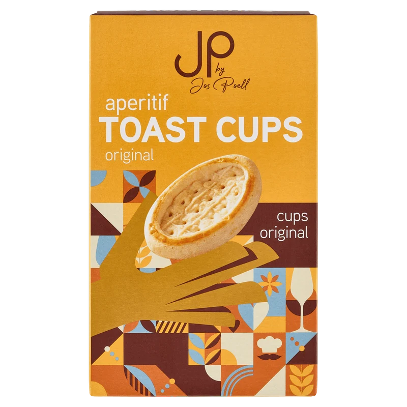 Jos Poell Aperitif Toast Cups