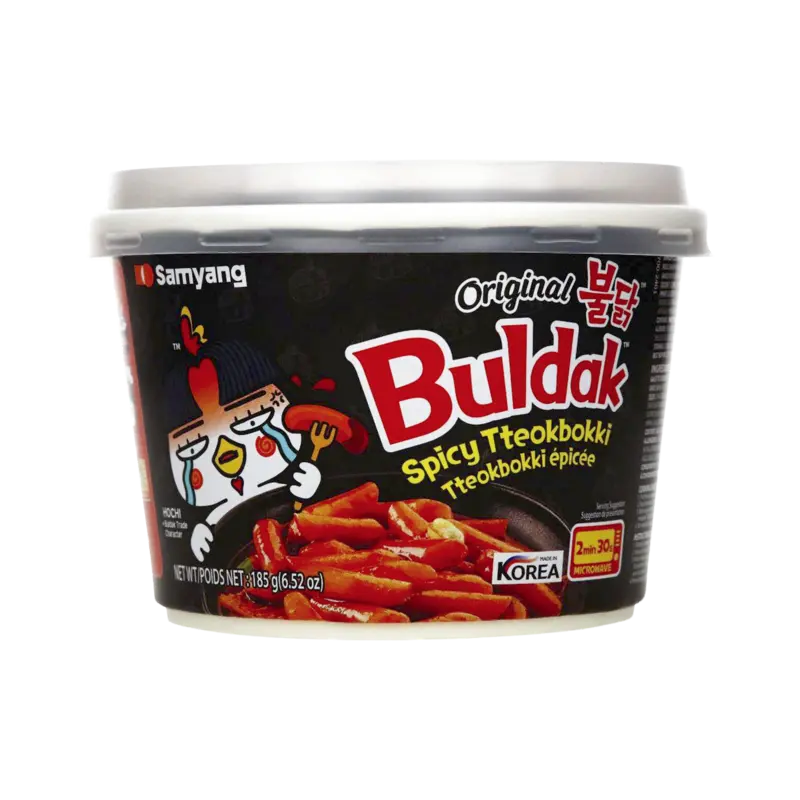 Samyang Buldak topokki rijstcake