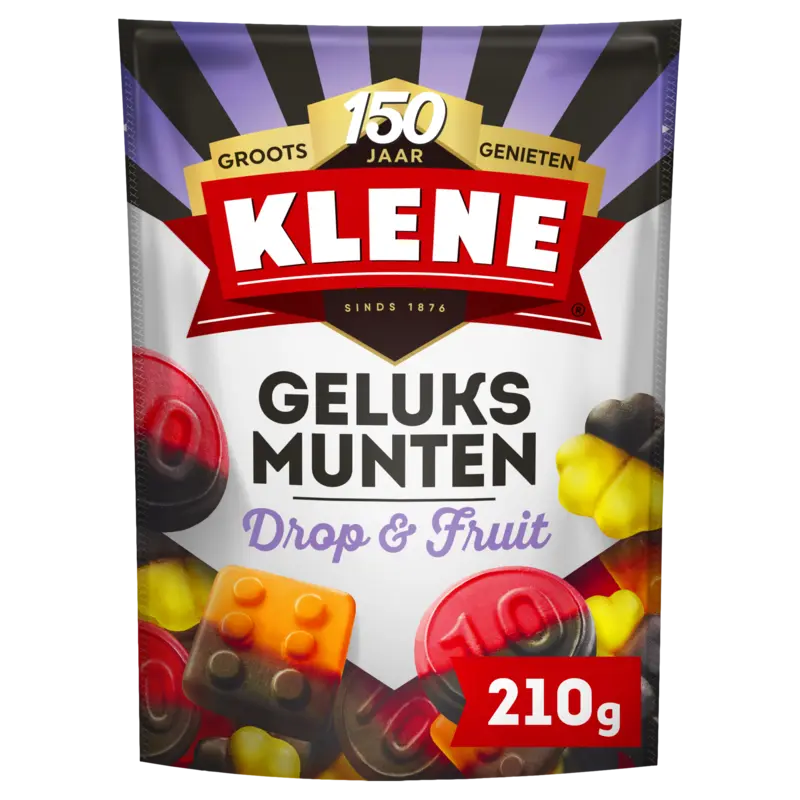 Klene Geluksmunten drop & fruit