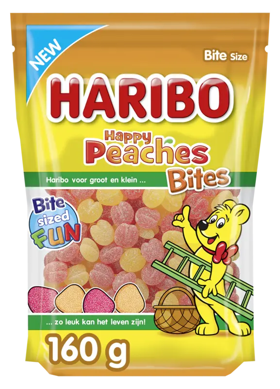 Haribo Happy peaches bites