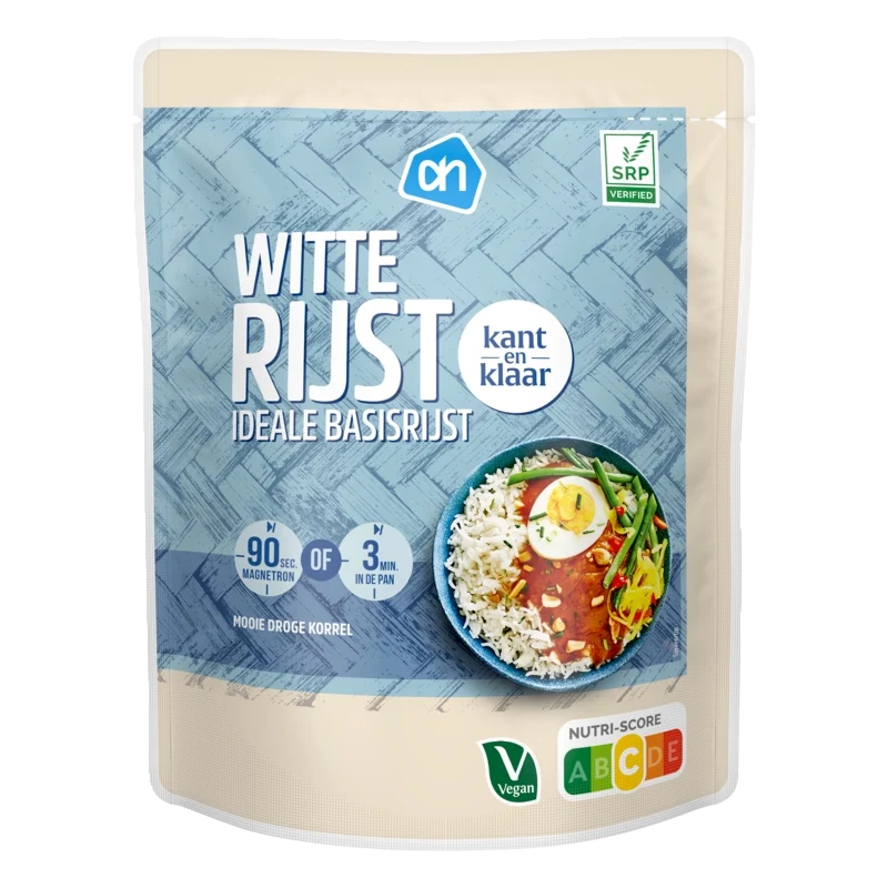 Kant-en-klaar witte rijst