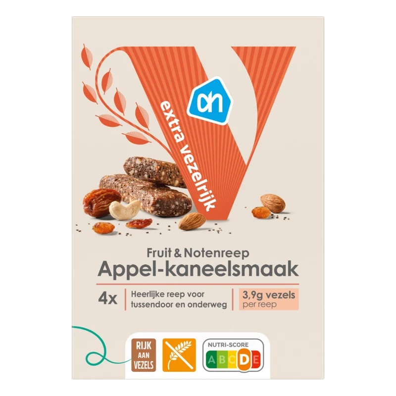 Fruit & notenreep appel kaneelsmaak