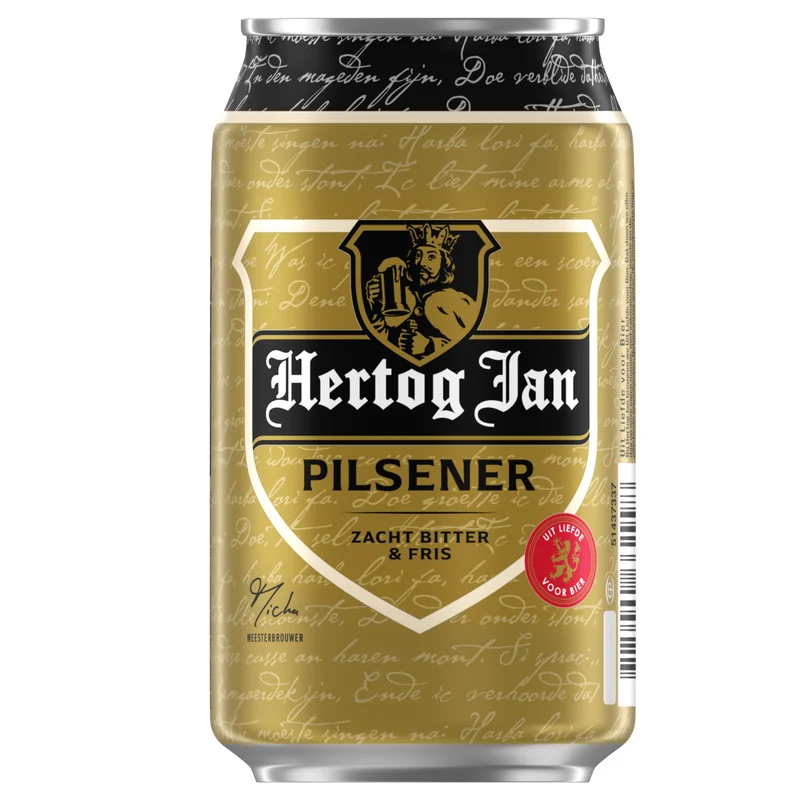 Hertog Jan Traditioneel natuurzuiver pilsener