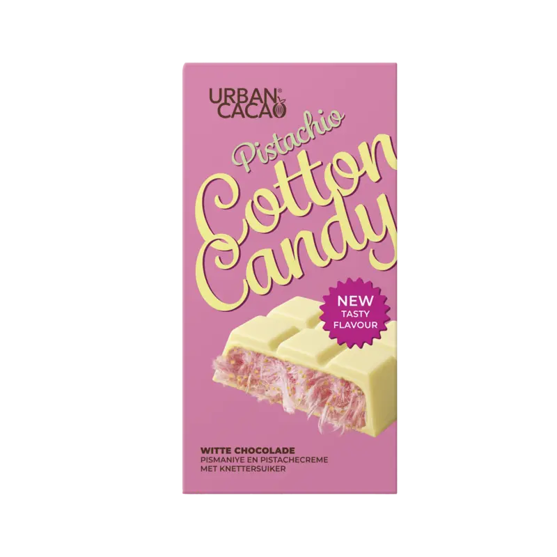 Urban Cacao Angelhair knettersuiker witte chocolade