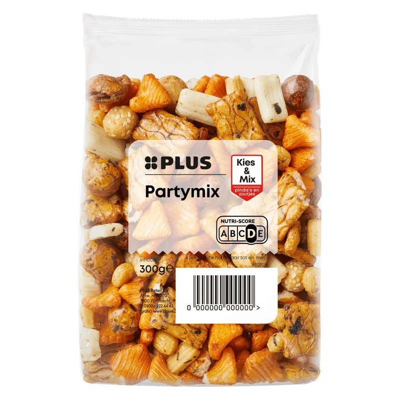 Partymix rijstzoutjes