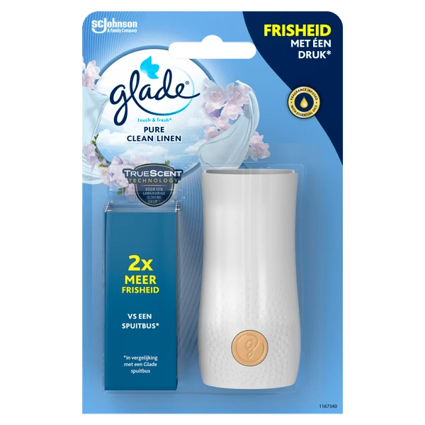 Glade by Brise Touch&fresh houder pure clean linen