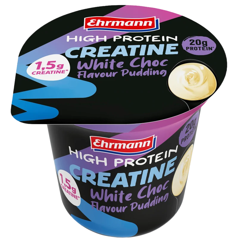 Ehrmann HP Creatine Pudding White Choc