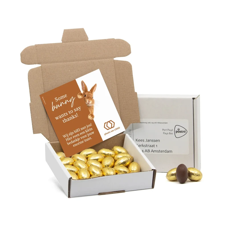 Maildoosje met paaseitjes - Pasen