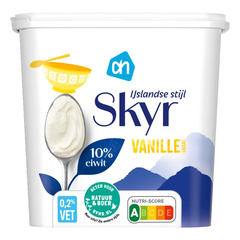 Skyr IJslandse stijl vanille smaak