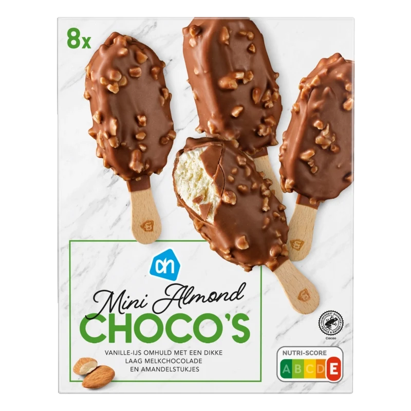 Mini almond choco's