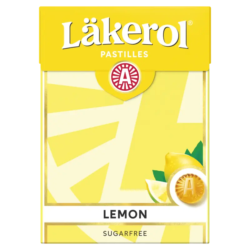 Läkerol Pastilles lemon
