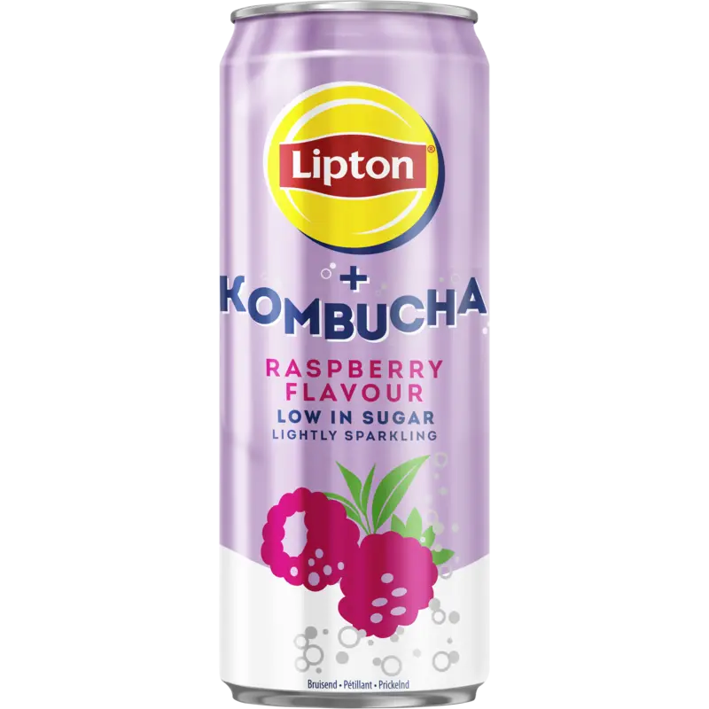 Lipton Ice tea kombucha raspberry flavour