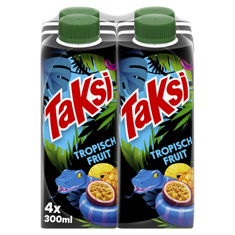 Taksi Tropisch fruit 4-pack