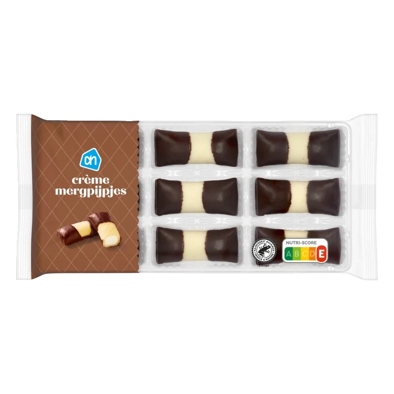 Crème mergpijpjes