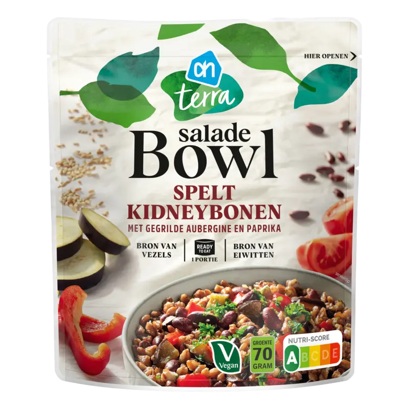 Salade bowl spelt kidneybonen