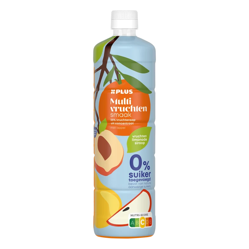 Limonadesiroop multivruchten zero