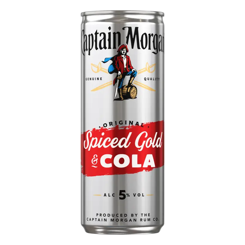 Captain Morgan Rum & cola