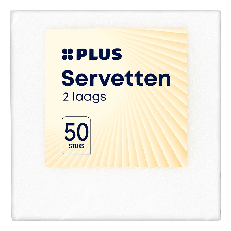 Servetten wit 2-laags