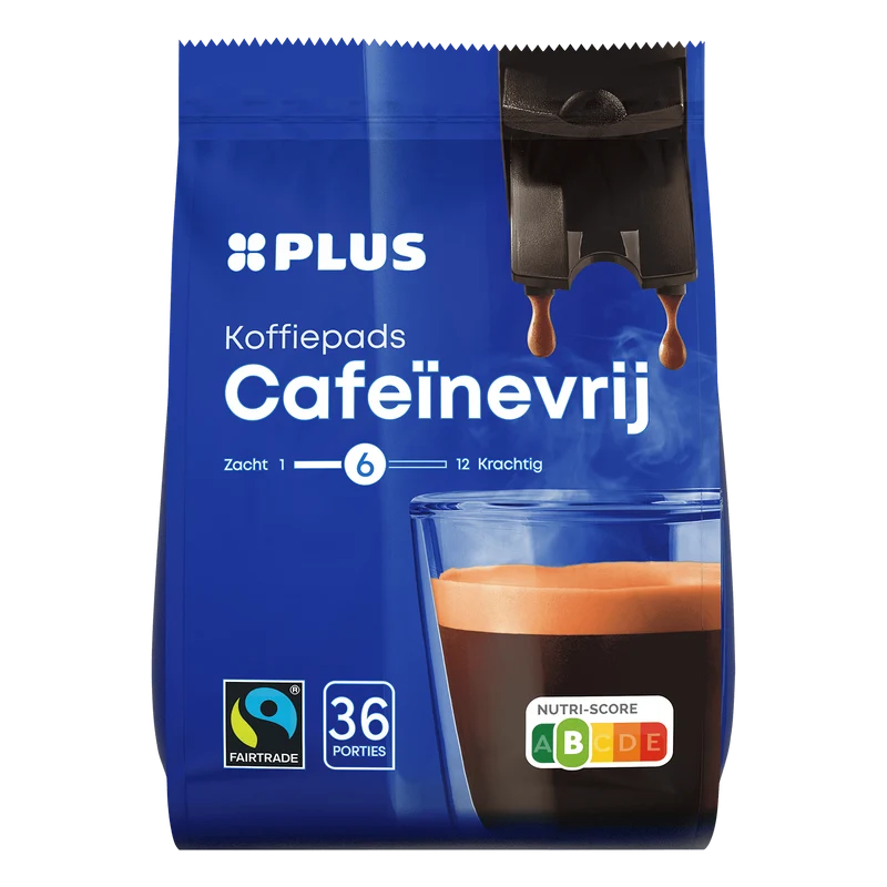 Koffiepads decaf Fairtrade