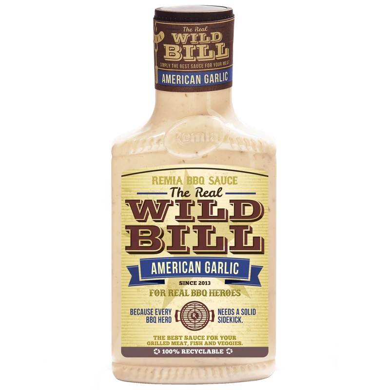 Remia American bbq smokey american garlic