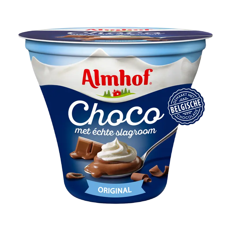 Almhof Choco met echte slagroom original