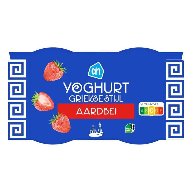 Yoghurt Griekse stijl aardbei