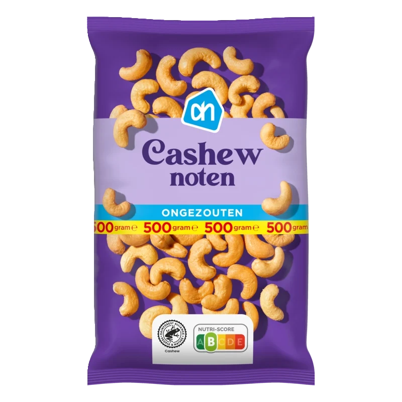 Cashewnoten ongezouten