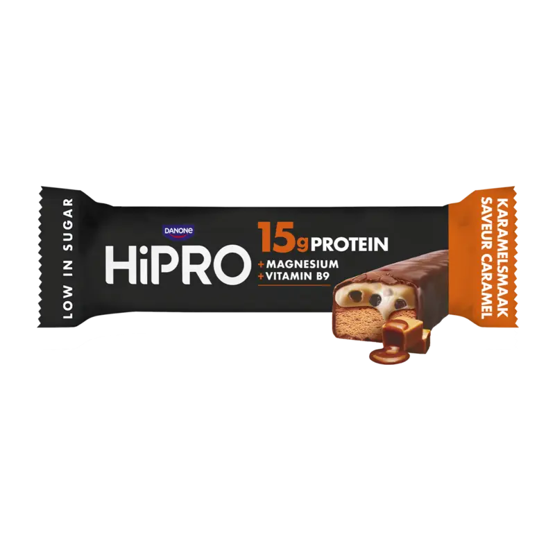 HiPRO Protein bar caramel