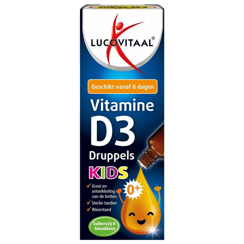 Lucovitaal Vitamine D3 Druppels Kids 50 ml