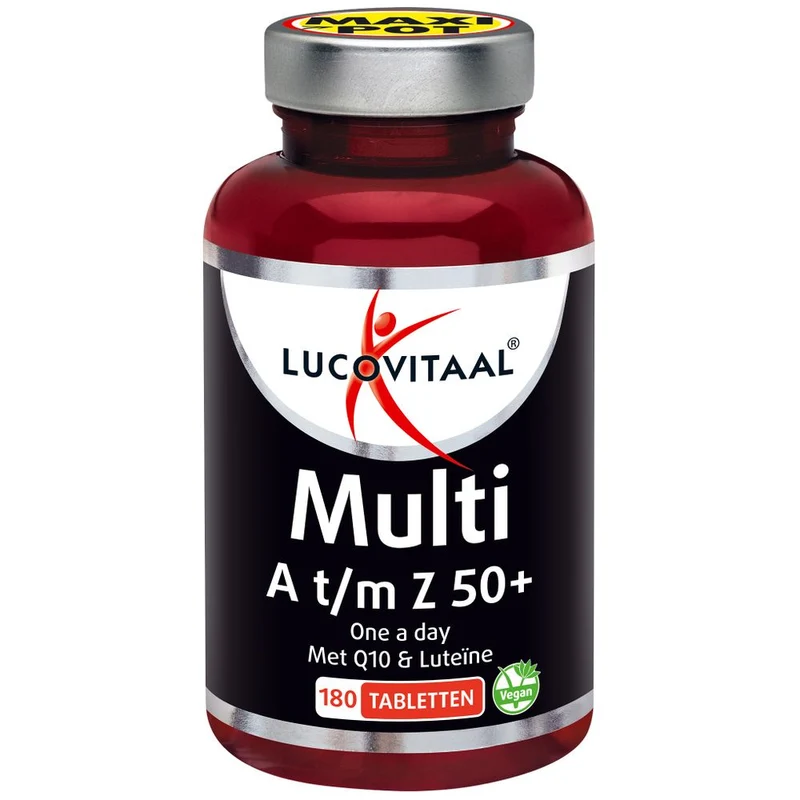 Lucovitaal Multi A t/m Z 50+ Tabletten 180 tabletten