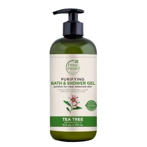 Petal Fresh Tea Tree Bath & Shower Gel 475 ml