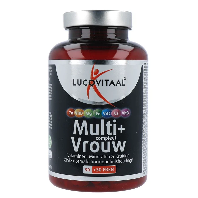 Lucovitaal Multi+ Compleet Vrouw Tabletten 120 tabletten