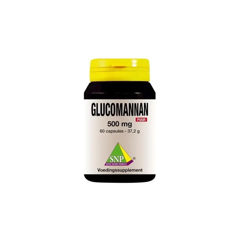 SNP Glucomannan 500 mg puur 60 capsules
