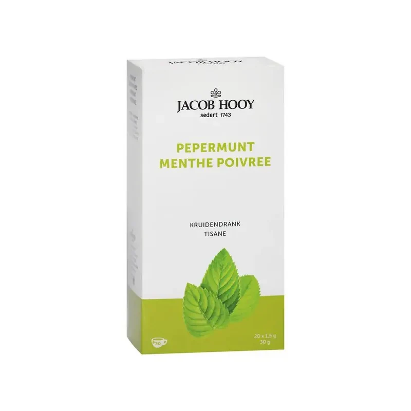 Jacob Hooy Pepermuntthee 20 zakjes