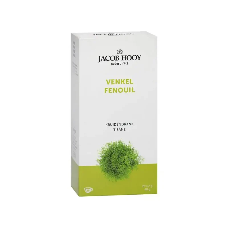 Jacob Hooy Venkel thee 20 zakjes