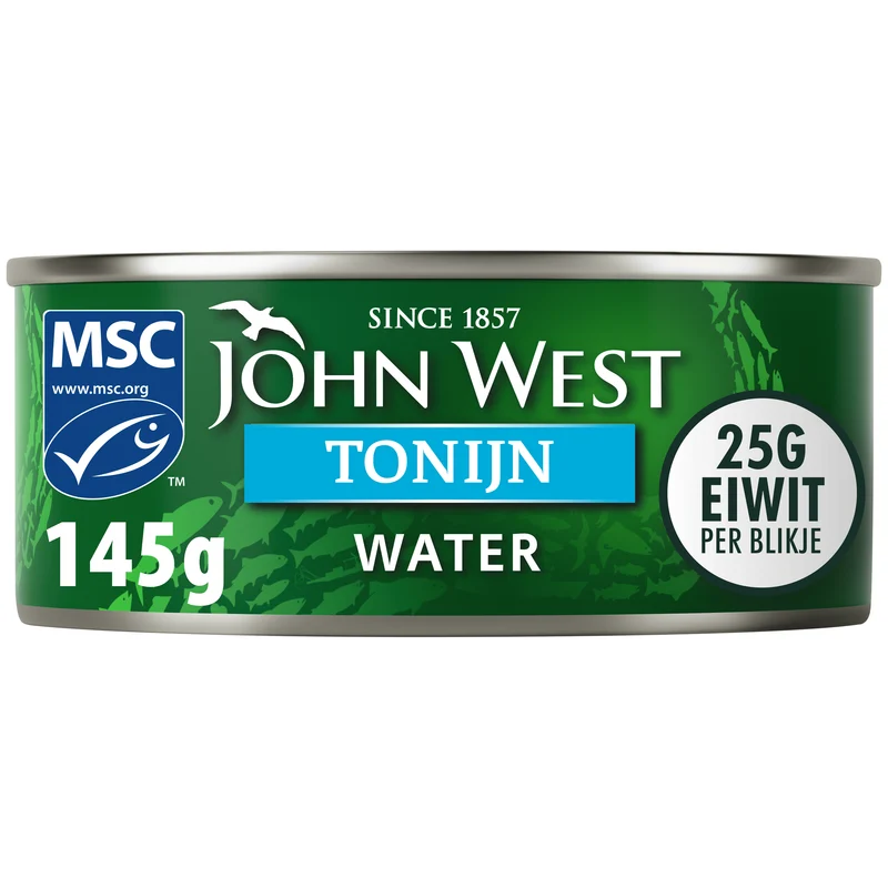 John West Tonijnstukken in water MSC
