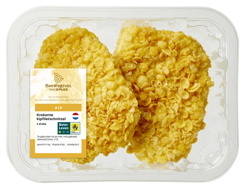 Boerentrots Krokante kipfiletschnitzels 2st