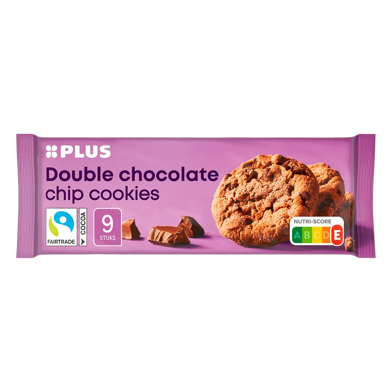 Double chocolate chip cookies
