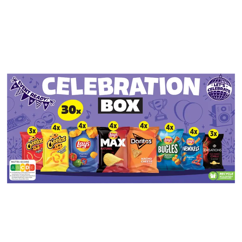 Lay's Celebration box 30-pack