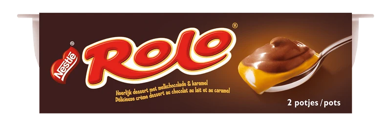 Nestlé Rolo chocolade-karamel dessert