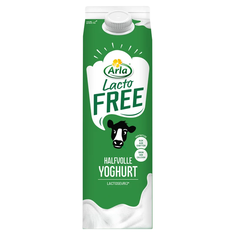 Arla Lactofree halfvolle yoghurt