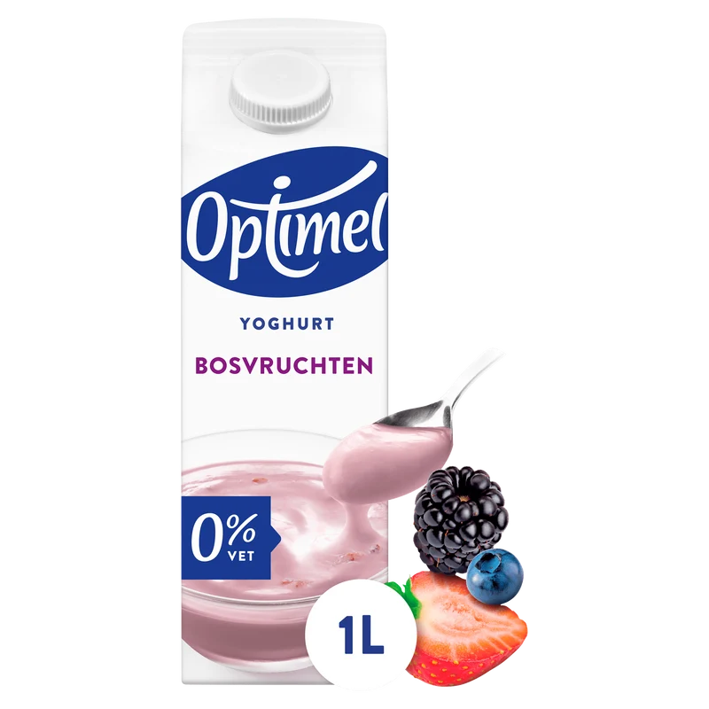 Optimel Yoghurt bosvruchten 0% vet