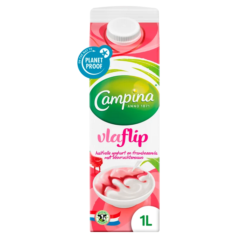 Campina Vlaflip framboos