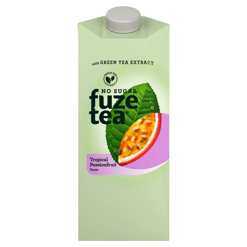 Fuze Tea Green tea tropical passionfruit zero