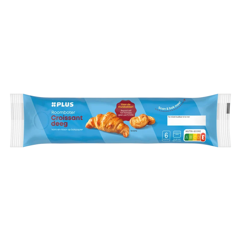 Roomboter croissantdeeg