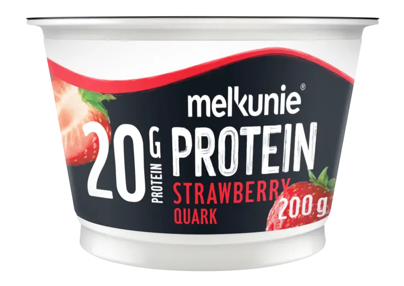 Melkunie Protein aardbei kwark
