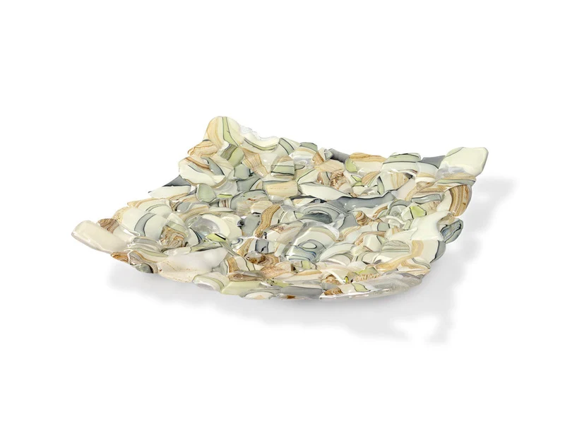 Terroso Fusion-schaal Art - Vierkant - 40x40 cm