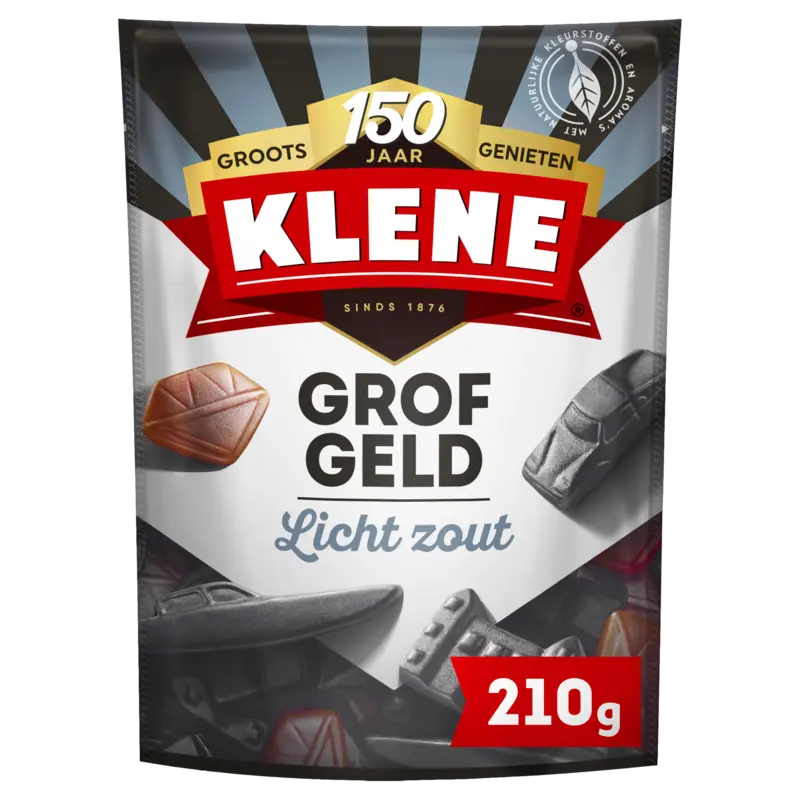 Klene Grof geld licht zout